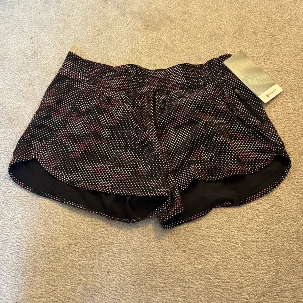 lululemon reflective SeaWheeze shorts size 12 NWT - Picture 2 of 2